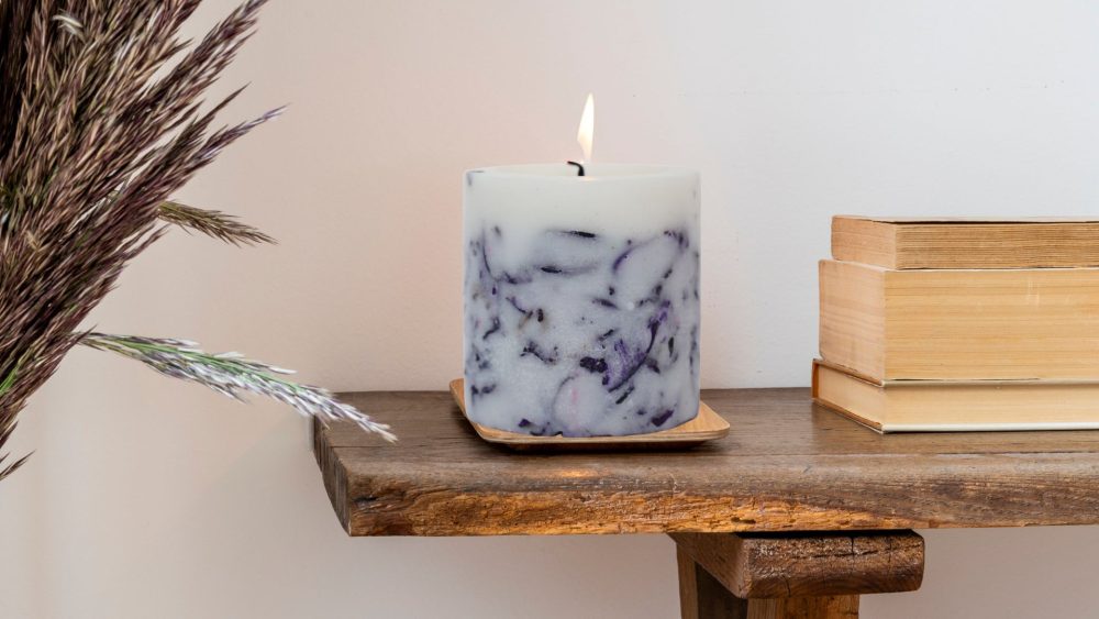 Indha Potpourri Candle for vaastu and feng Shui | Highly Scented Candles | Candles for Home, Office , Living Room | Decorative Candle (Pack of 1 Potpourri)