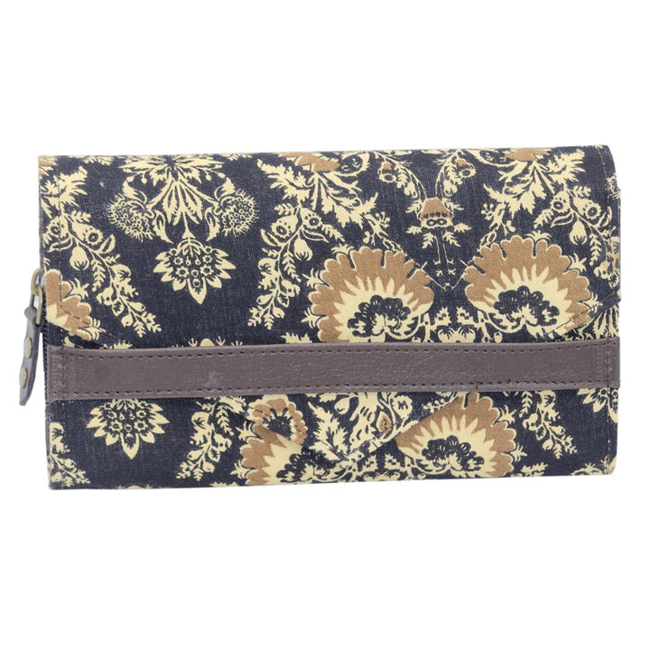 Block Printed Cotton Fashion Clutch for Girls/Women