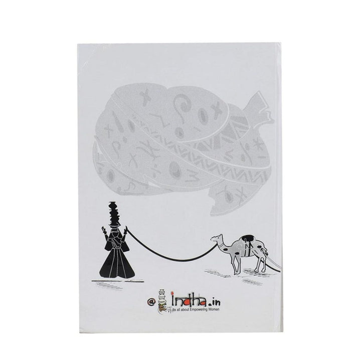 INDHA Padharo Mhare Desh Print Recycled Paper Handmade Diary