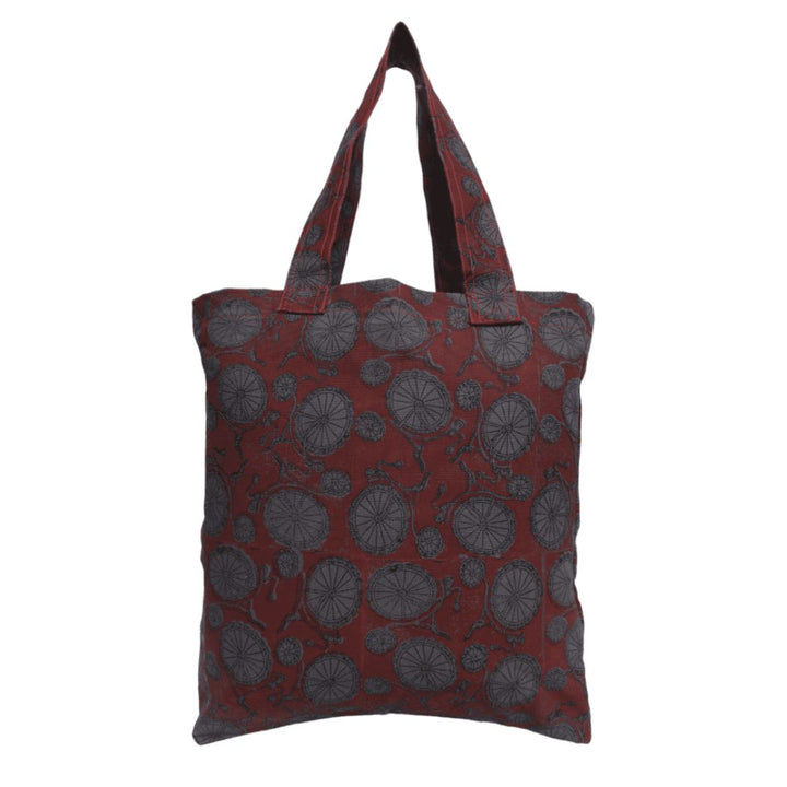 Indha Hand-Block Printed Block Print Tote &amp; Travel tote | Tote bag for shopping | Ecofriendly tote bag | Tote bag for college | Girl’s tote bag |