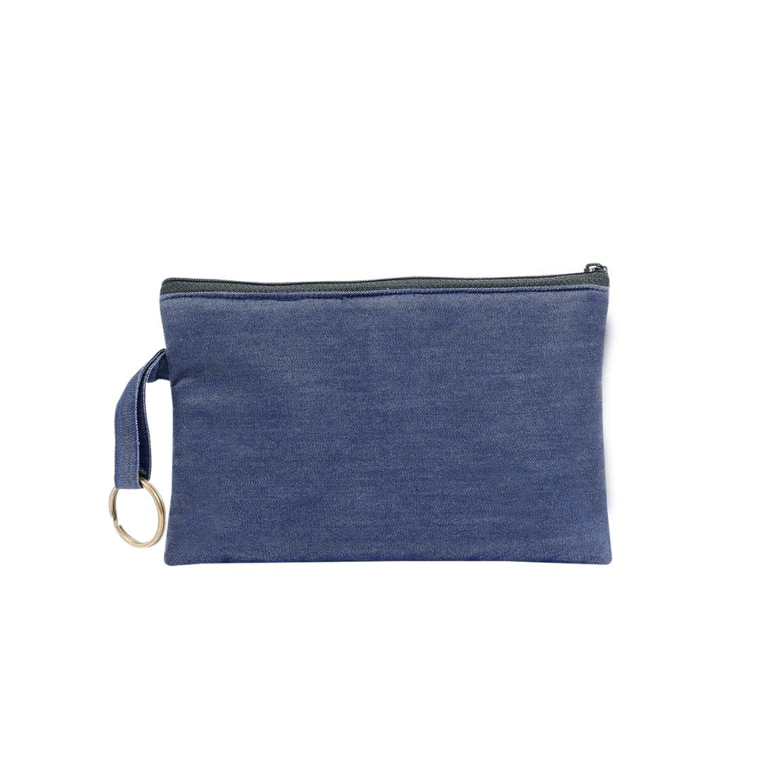 Indha Handmade Utility Pouch | Denim Pouch | Set of 3 Pouch