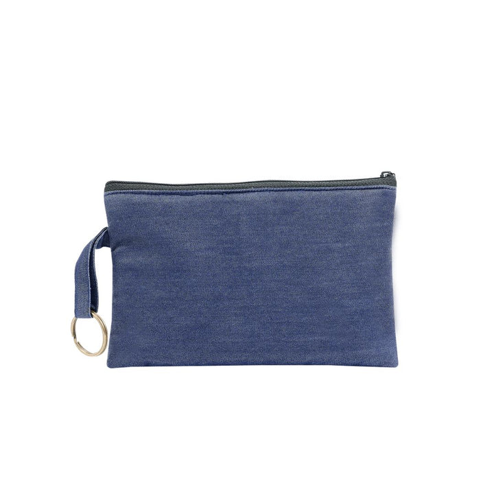 Indha Handmade Utility Pouch | Denim Pouch | Set of 3 Pouch