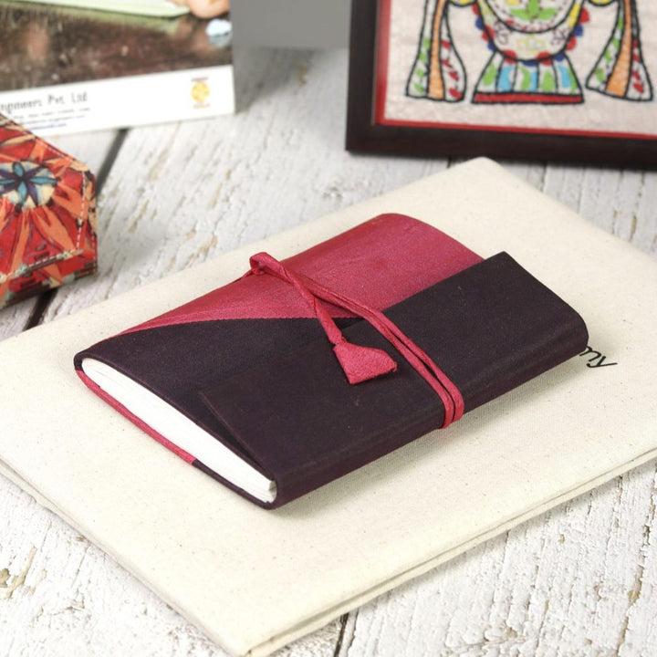INDHA Handmade Recycled paper Fabric Diary