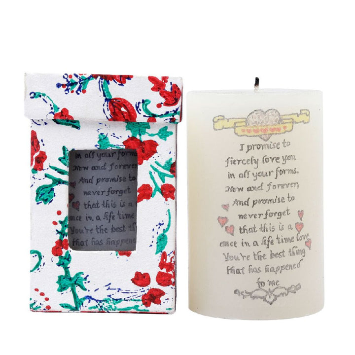 Indha Purpose Day Print Fragrance Candle | Highly Scented Candles | Candles for Home, Office , Living Room | Decorative Candle (Pack of 1 Purpose Day Print )