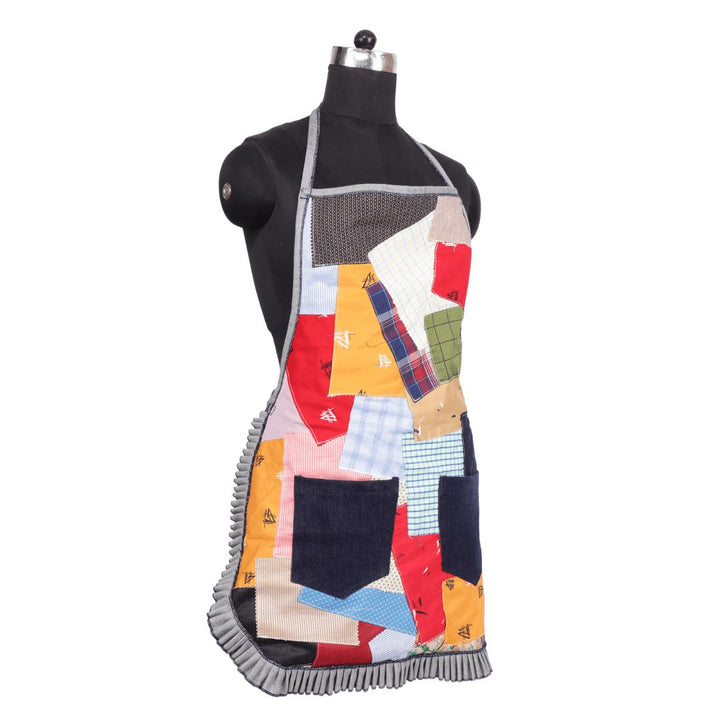 Cotton Patchwork Apron