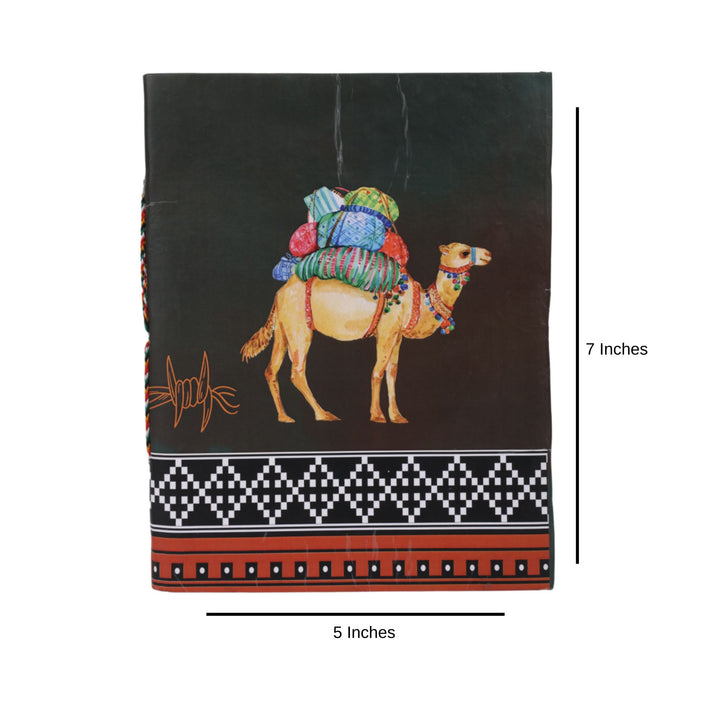 Indha Handcrafted Diary | Travel Journal Diary | Laxmi-Maa Print Diary | Corporate Gifting Sustainable Diary | Recycled Paper Diary | Eco-Friendly | Gifting | Corporate Gifting Diary |