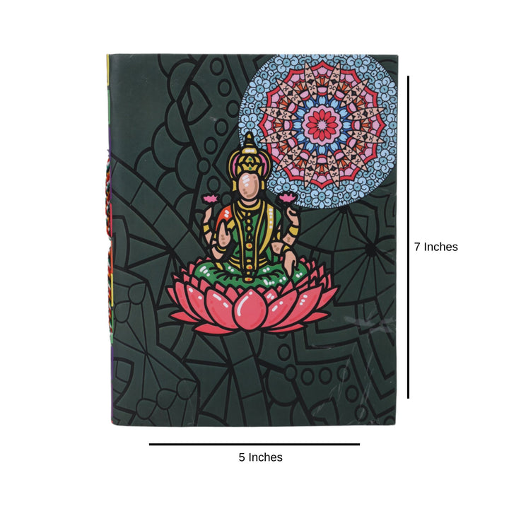 Indha Handcrafted Diary | Travel Journal Diary | Rajasthani-Man Print Diary | Sustainable Diary | Recycled Paper Diary | Eco-Friendly | Gifting | Corporate Gifting Diary |