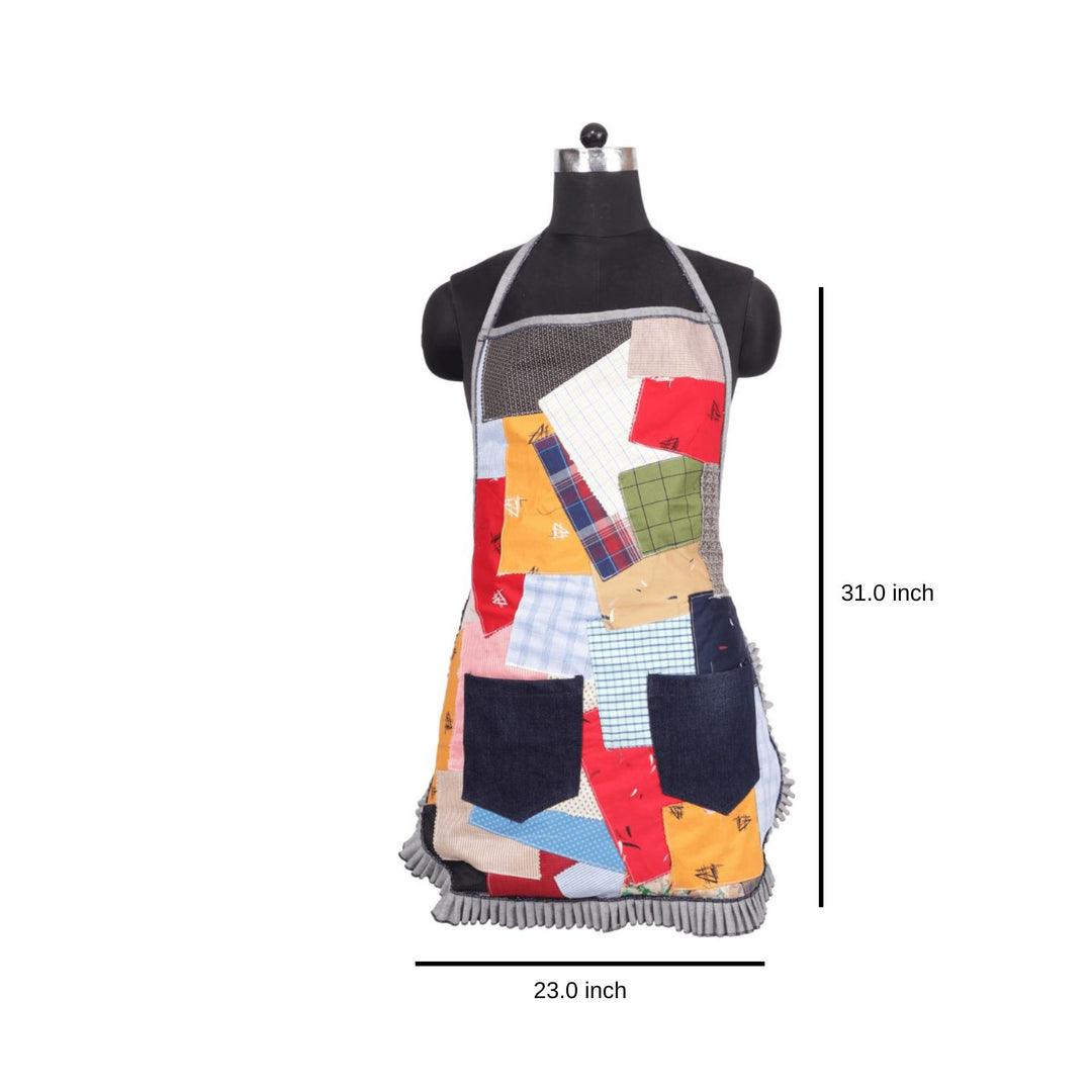 Cotton Patchwork Apron