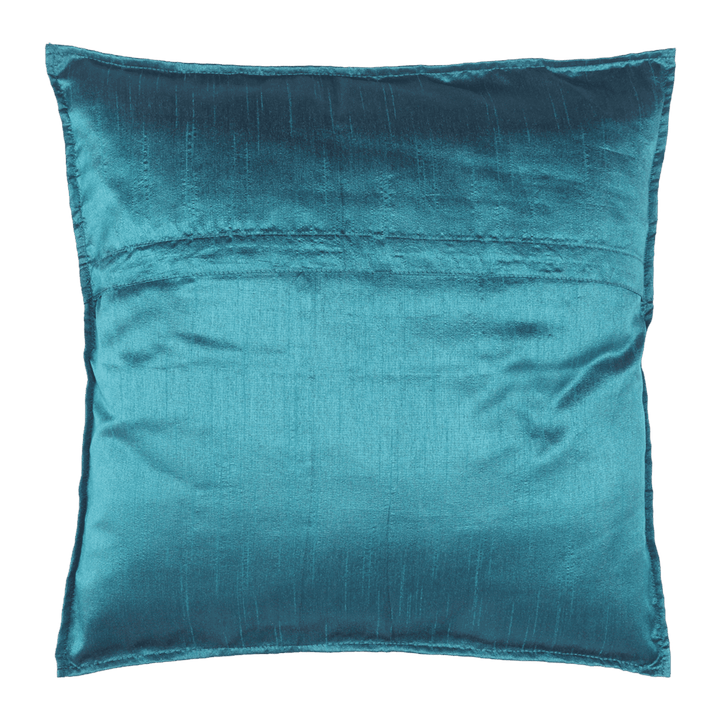 Maroon Colour Dupion Silk Fish Embroidered Cushion Covers Set of 2