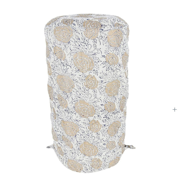 Indha Organic Cotton 20 LTR Water Dispenser Bottle Cover | Block Printed Water Bottle Cover