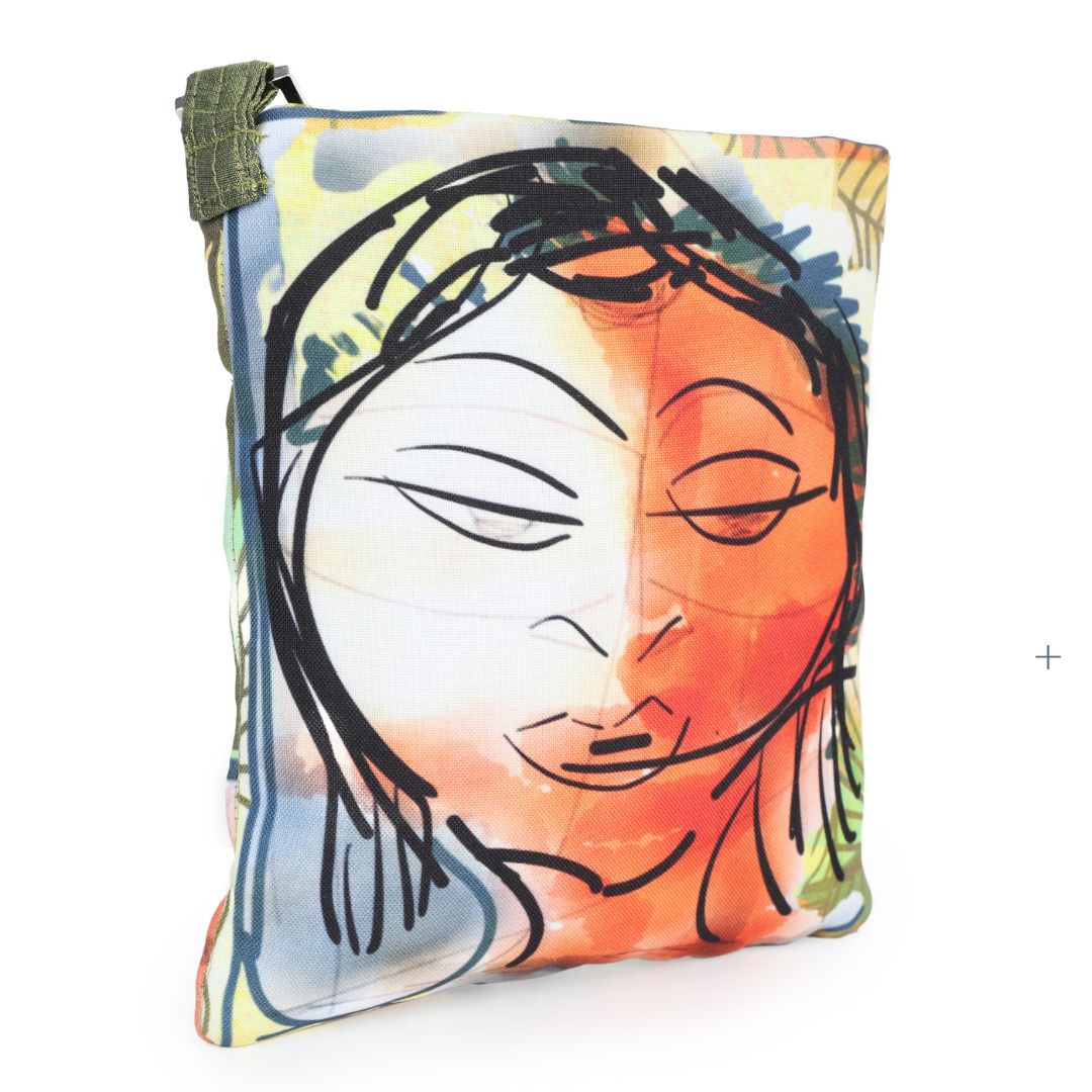 INDHA Women Face Print Sling Bag For Girls &amp; Women