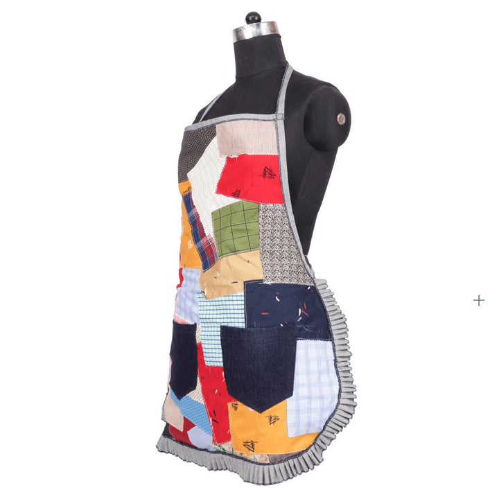 Cotton Patchwork Apron