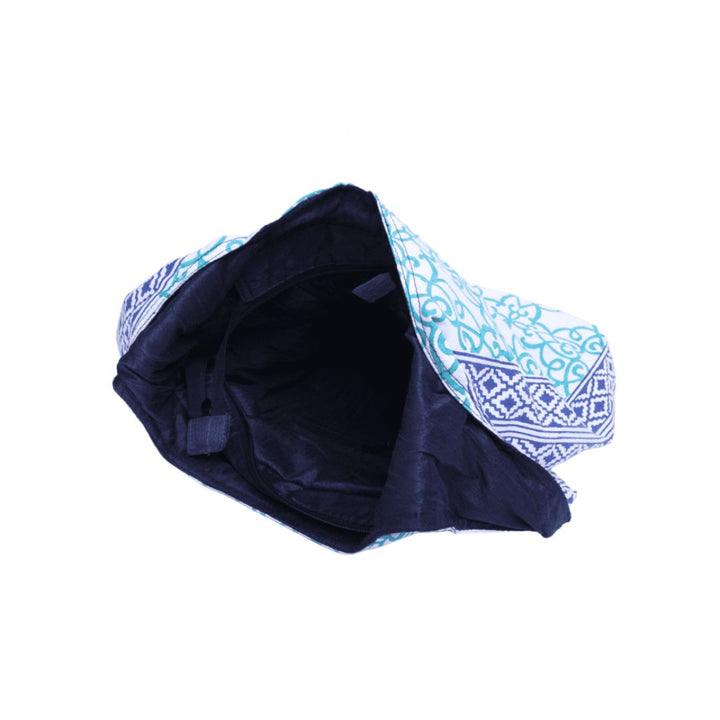 Indha Hand Block Printed Cotton Jhola Bag for Girls | Stylish Eco-Friendly Tote | Unique Patterns Ideal for Daily Use and Casual Outings | Boho Bags | Cool Carry Ones