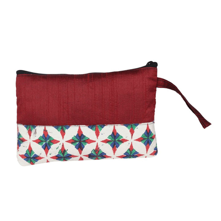 INDHA Maroon Colour Multipurpose Pouch/Utility Pouch/Travel Organizer
