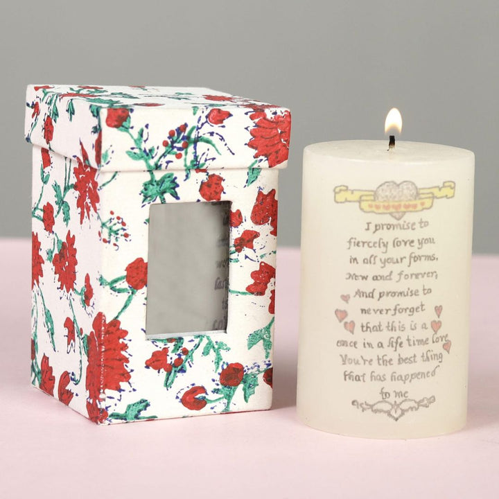 Indha Purpose Day Print Fragrance Candle | Highly Scented Candles | Candles for Home, Office , Living Room | Decorative Candle (Pack of 1 Purpose Day Print )