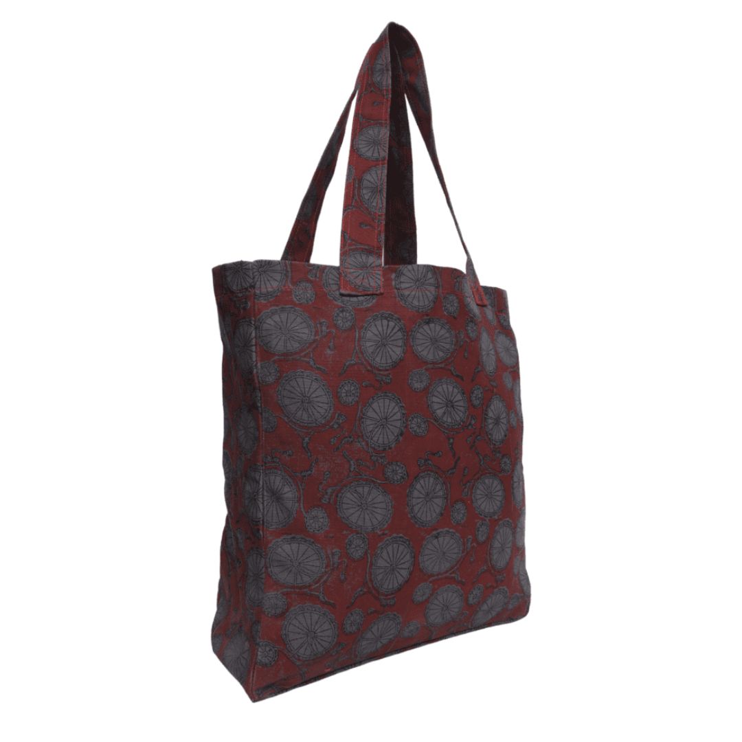 Indha Hand-Block Printed Block Print Tote &amp; Travel tote | Tote bag for shopping | Ecofriendly tote bag | Tote bag for college | Girl’s tote bag |