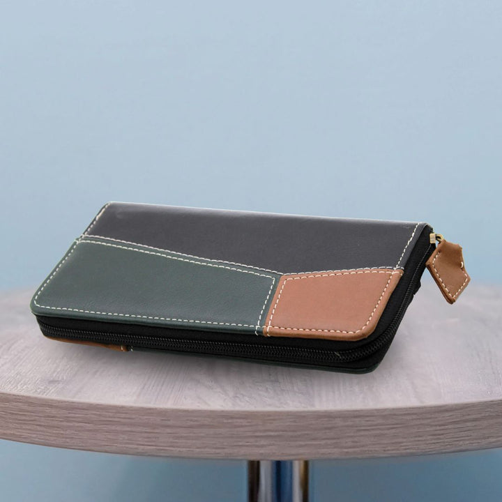 Artificial Black Leather Clutch Purse For Girls & Women | Leather Purse | Fashion | Fashion Utility | Accessory | Clutch Purses