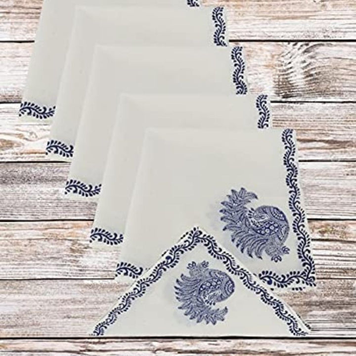 Floral Design Napkin Set (Set of 6) | Corporate Gifting | Kitchen &amp; Dining | Home &amp; Living