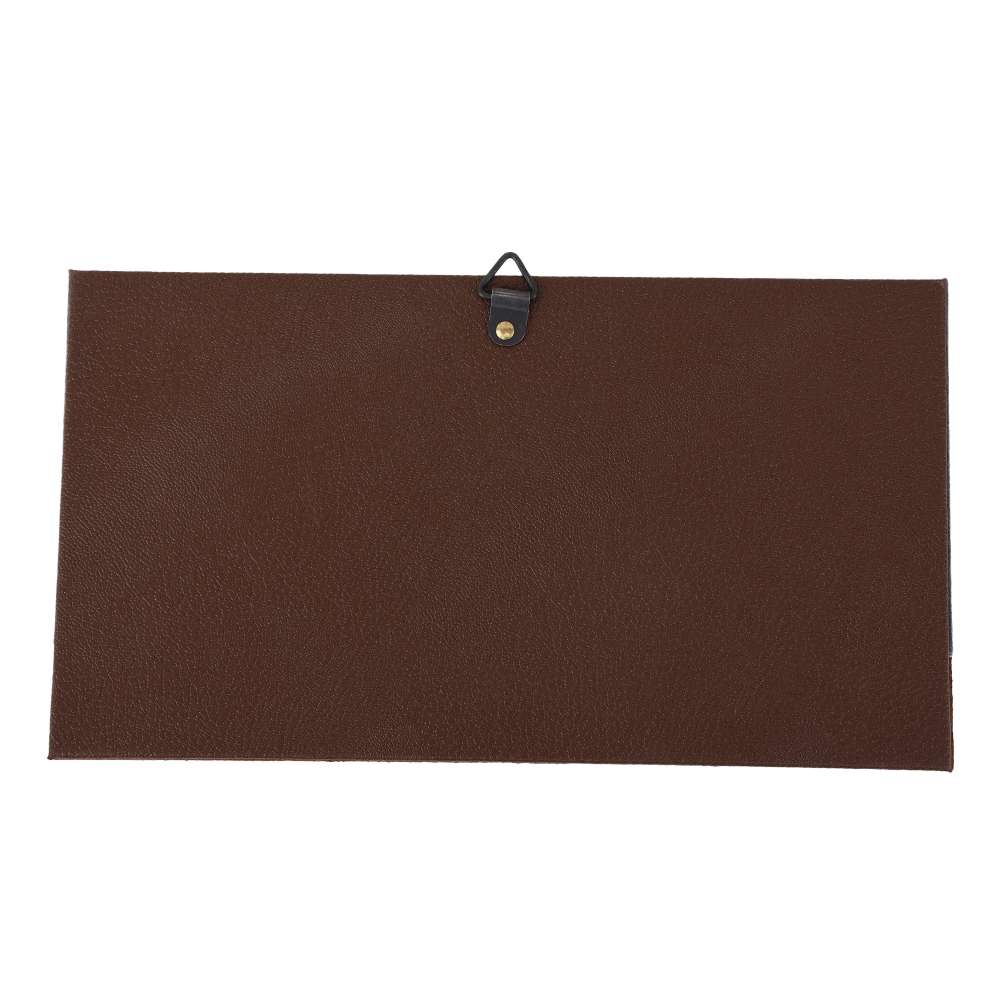 Indha Handcrafted Key Holder | Grey Dupion Silk Key Holder| Hand Embroidered Chain Stitch And Kantha Work Black-White Camel Design | Pine Wood Key Holder | Handmade |