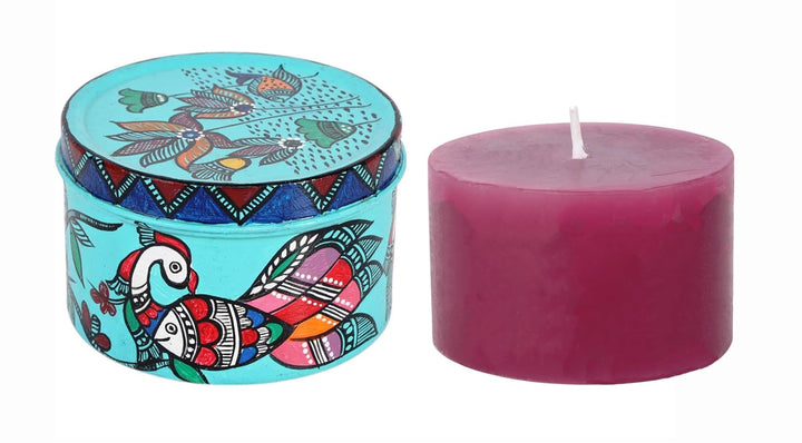 Mini Candle Tins Set of 1 - Candle Gift Set, Home Décor Decoration, Tabletop Décor, Aromatherapy, Centrepiece Candle, Stress Relief, Tin Candles