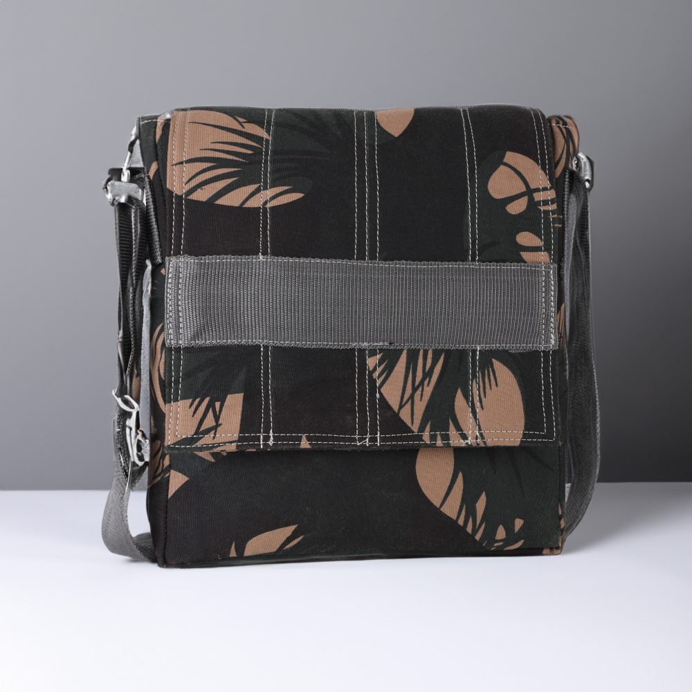 Indha Sling Bag | Handcrafted Sling Bag |Green Canvas Sling Bag| Travel Utility | Cross Body Bag | Gifting | Shoulder Bag | Sling Bag For Boys | Gifts For Him | Handmade | Cool Fashion Bag | Utility Bag