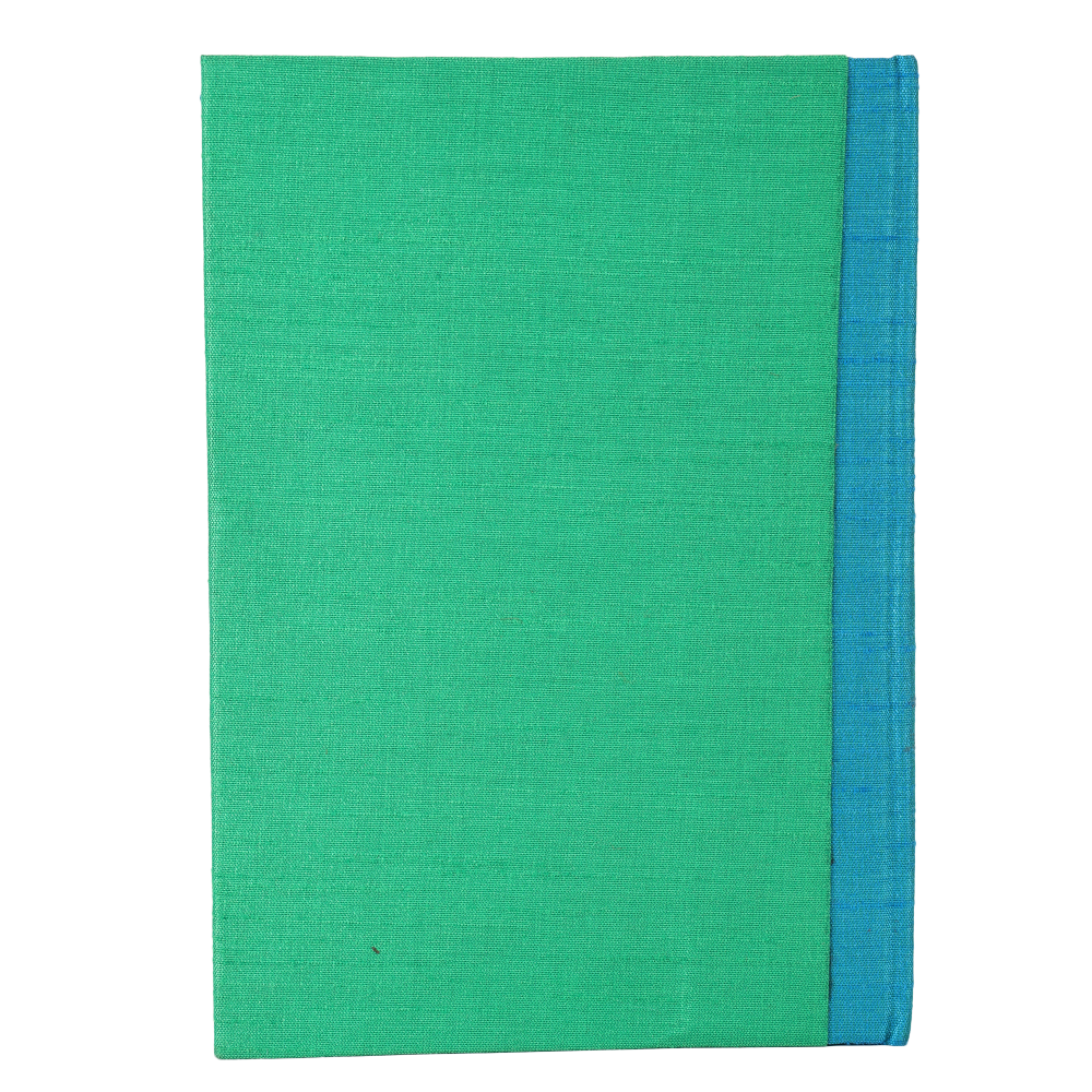 INDHA Handcrafted Recycled Paper Diary |  Hand Embroidered Diary | Set Of 50 Pages Diary | Eco-Friendly | Gifting | Corporate Gifting | Home Utility | Travel Utility | Office Utility | Paper Journal