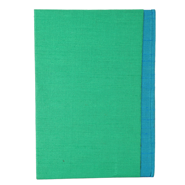 INDHA Handcrafted Recycled Paper Diary |  Hand Embroidered Diary | Set Of 50 Pages Diary | Eco-Friendly | Gifting | Corporate Gifting | Home Utility | Travel Utility | Office Utility | Paper Journal