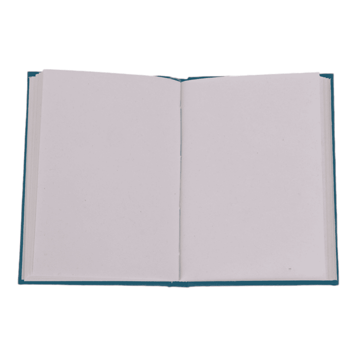 INDHA Handcrafted Recycle Paper diary | Eco Friendly Diary | Gifting | Corporate Gifting| Handmade Diary | Ethnic Art hand Embroidered Diary|Blue- Pink Silk Fabric| Sustainable Gift