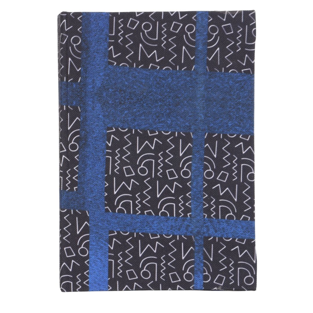 Indha Handmade Photo Frame Folder – Abstract Print (Blue)|Dupian Silk|Gift for all seasons
