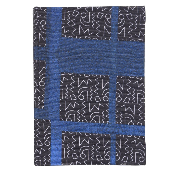 Indha Handmade Photo Frame Folder – Abstract Print (Blue)|Dupian Silk|Gift for all seasons
