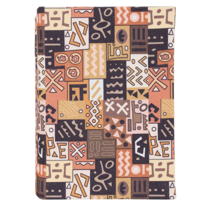 Indha Fold-Out Keepsake Photo Frame Folder – African Motif Print (Dupion Silk) | Pick me up Gift