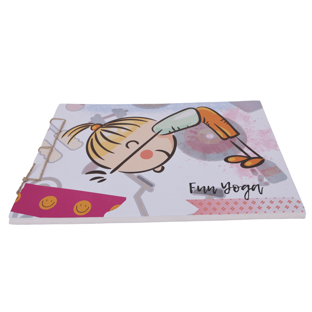 Indha Handcrafted Drawing Book Standard Size | Plain Sketch Pad For Kids Students And Artists | 25 White Blank Unruled Sheets | 22.0 X 27.0 Cm | Soft Cover Drawing Copy | Sketching Coloring Painting |