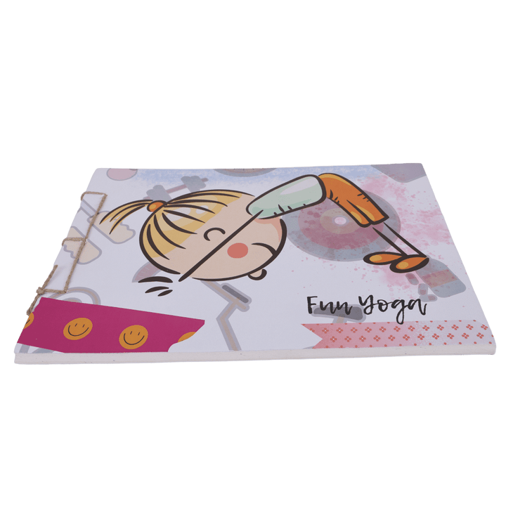 Indha Handcrafted Drawing Book Standard Size | Plain Sketch Pad For Kids Students And Artists | 25 White Blank Unruled Sheets | 22.0 X 27.0 Cm | Soft Cover Drawing Copy | Sketching Coloring Painting |