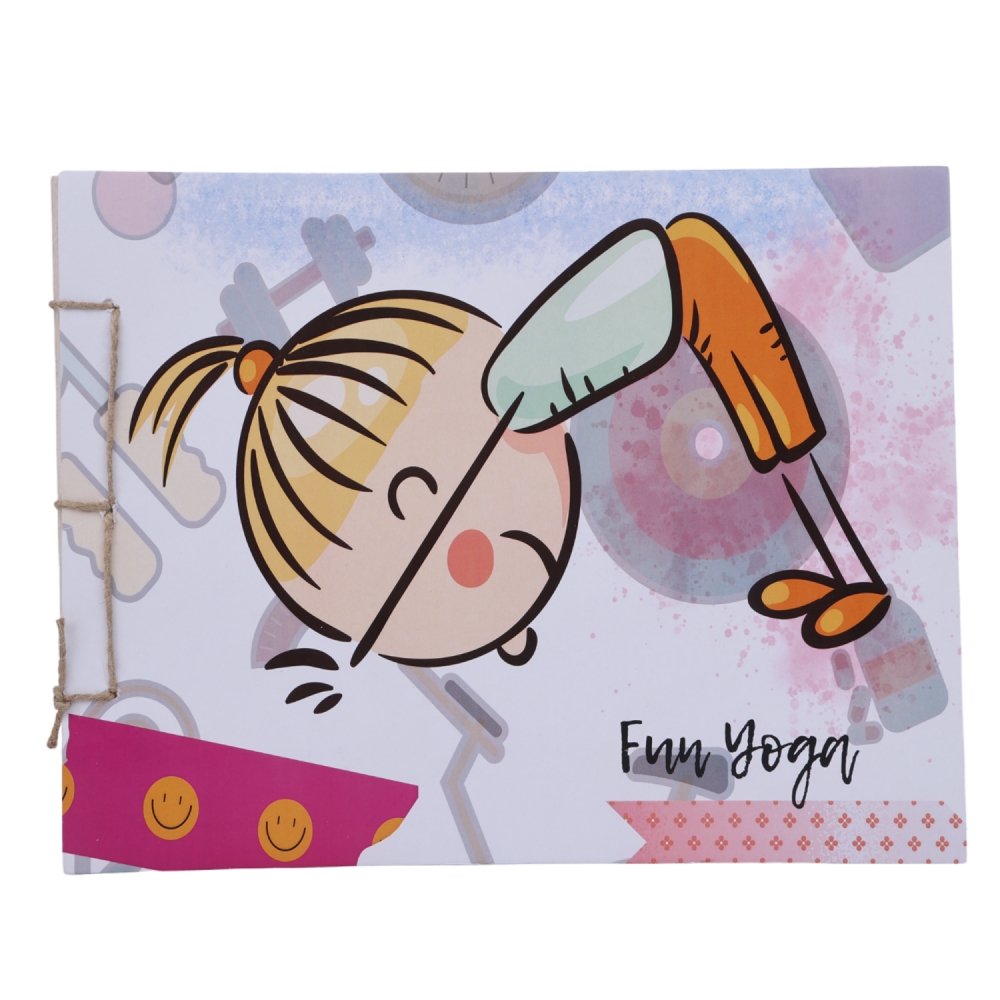 Indha Handcrafted Drawing Book Standard Size | Plain Sketch Pad For Kids Students And Artists | 25 White Blank Unruled Sheets | 22.0 X 27.0 Cm | Soft Cover Drawing Copy | Sketching Coloring Painting |