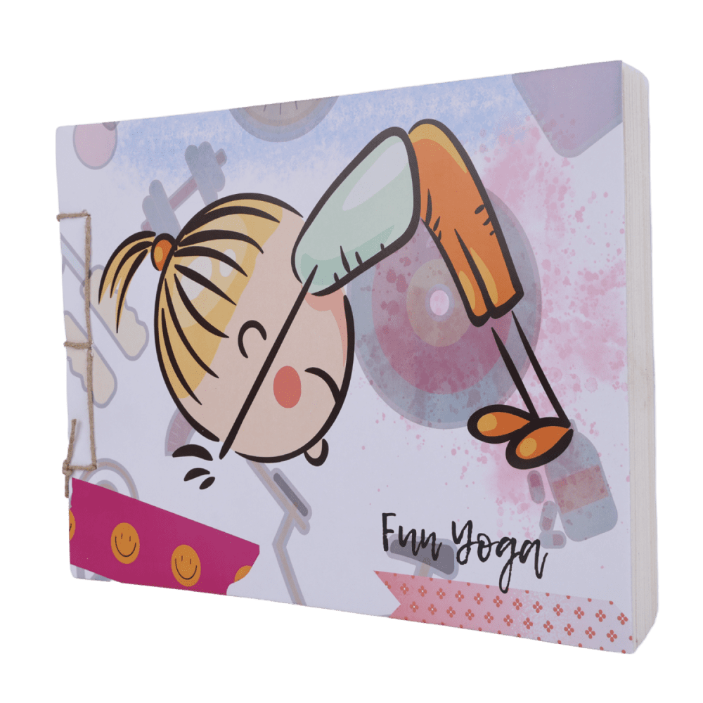 Indha Handcrafted Drawing Book Standard Size | Plain Sketch Pad For Kids Students And Artists | 25 White Blank Unruled Sheets | 22.0 X 27.0 Cm | Soft Cover Drawing Copy | Sketching Coloring Painting |