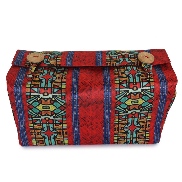 INDHA Unique Designer Digital-Printed Tissue box cover made Environmentally Sustainable Taffeta fabric