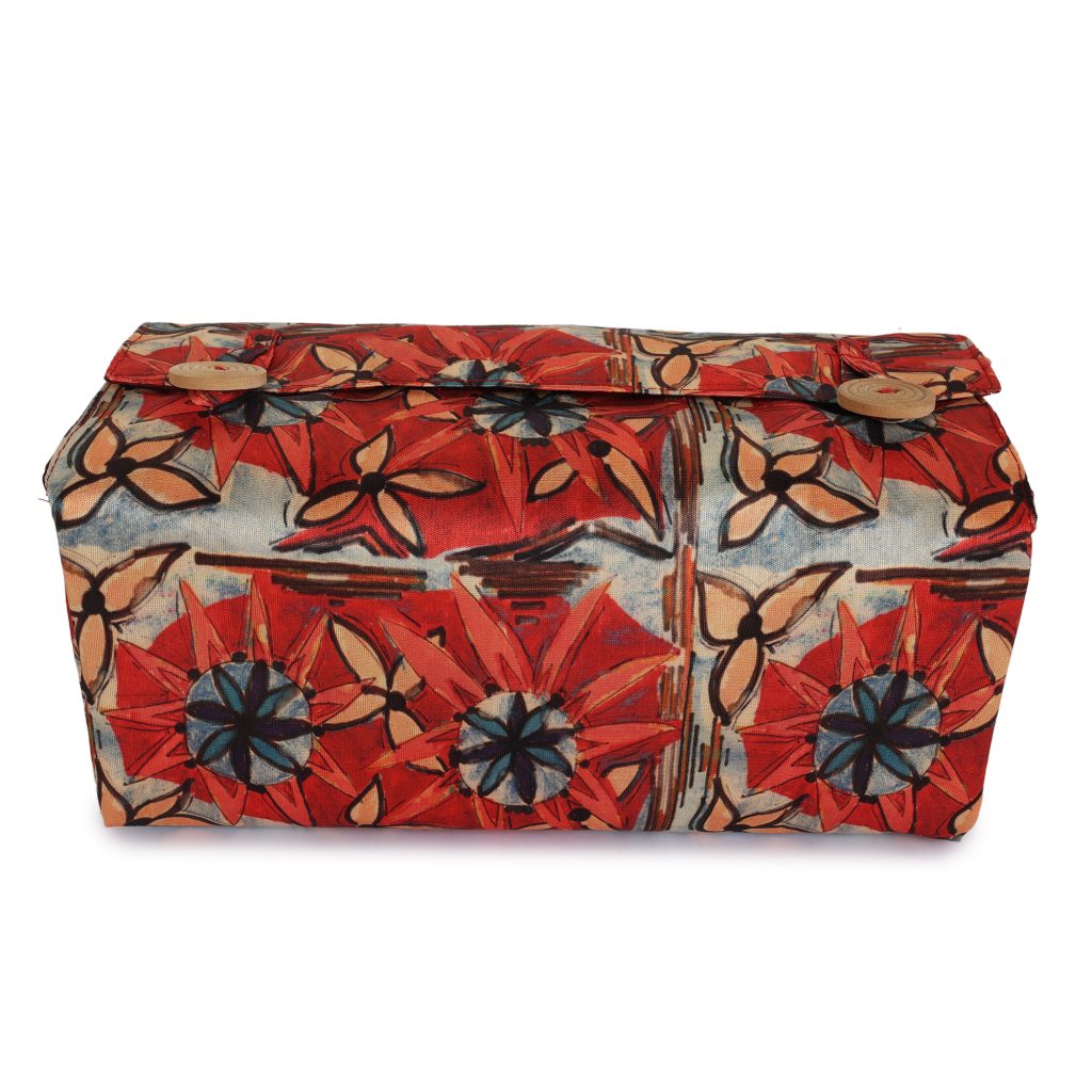 INDHA Unique Designer Digital PrintTissue box cover made Environmentally Sustainable Taffeta fabric
