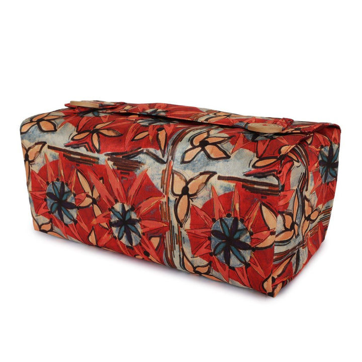 INDHA Unique Designer Digital PrintTissue box cover made Environmentally Sustainable Taffeta fabric