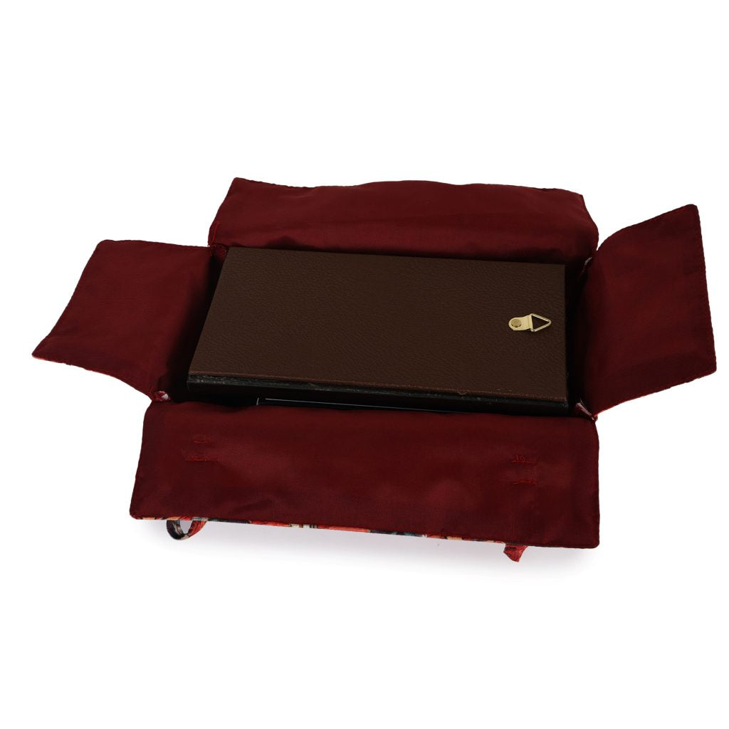 INDHA Unique Digital Printed Tissue box cover made Environmentally Sustainable Taffeta fabric