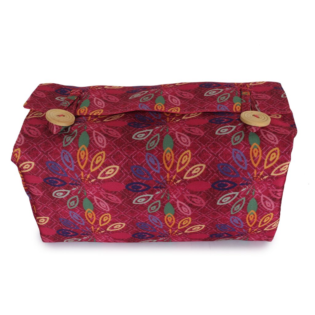 INDHA Unique Digital Printed Tissue box cover made Environmentally Sustainable Taffeta fabric