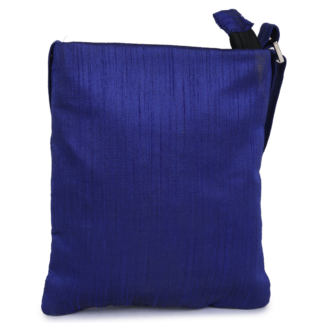 INDHA Sling Bag Owl motif | Upcycled Fabric | College Bag | Corporate Giveaway | Eco-friendly bag | Handmade product