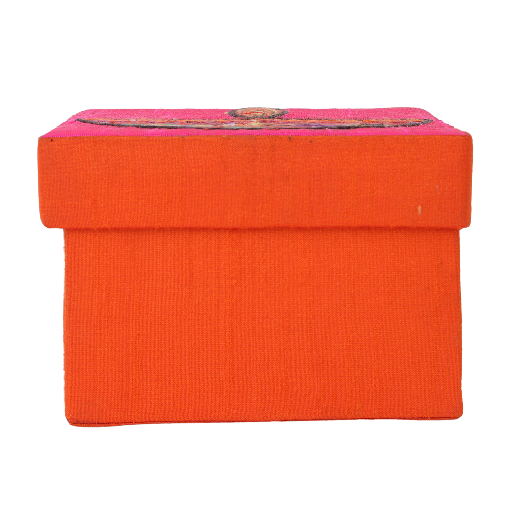 Indha Handcrafted Gift Box | Hand Embroidered Box | Diwali Gifting | Handmade Gifting | Handmade Gift Box