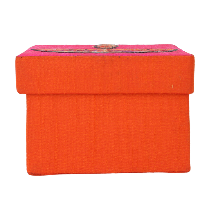 Indha Handcrafted Gift Box | Hand Embroidered Box | Diwali Gifting | Handmade Gifting | Handmade Gift Box
