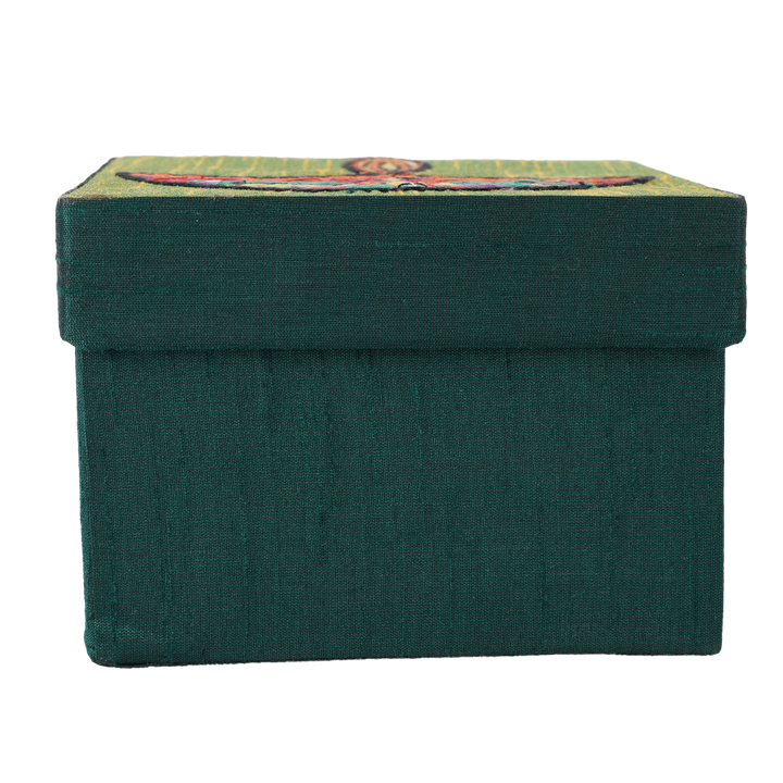 Indha Handcrafted Gift Box | Hand Embroidered Box | Diwali Gifting | Handmade Gifting