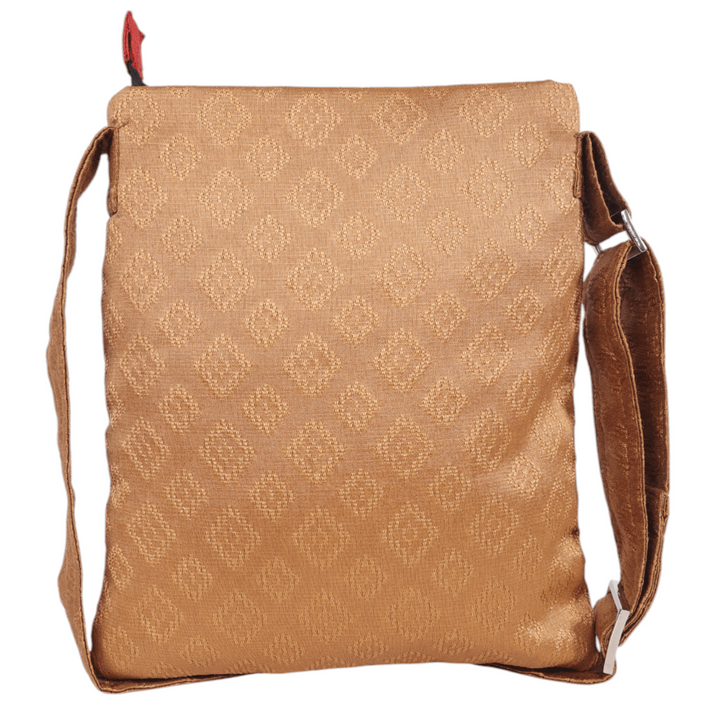 Indha Hand Embroidered Red Color Kathakali Face Embroidery Women's Sling Bag