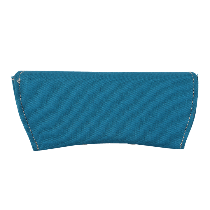 Indha Blue Cotton Canvas Eyewear Case| Handmade Eyewear Case | Gifting | Travel Utility | Travel Accessory | Sunglasses Case | Spectacles Case | Eyewear Accessory