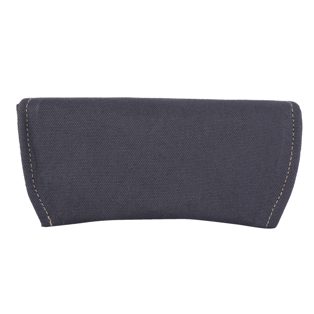 Indha Grey Cotton Canvase Eyewear Case| Handmade Eyewear Case | Gifting | Travel Utility | Travel Accessory | Sunglasses Case | Spectacles Case | Eyewear Accessory