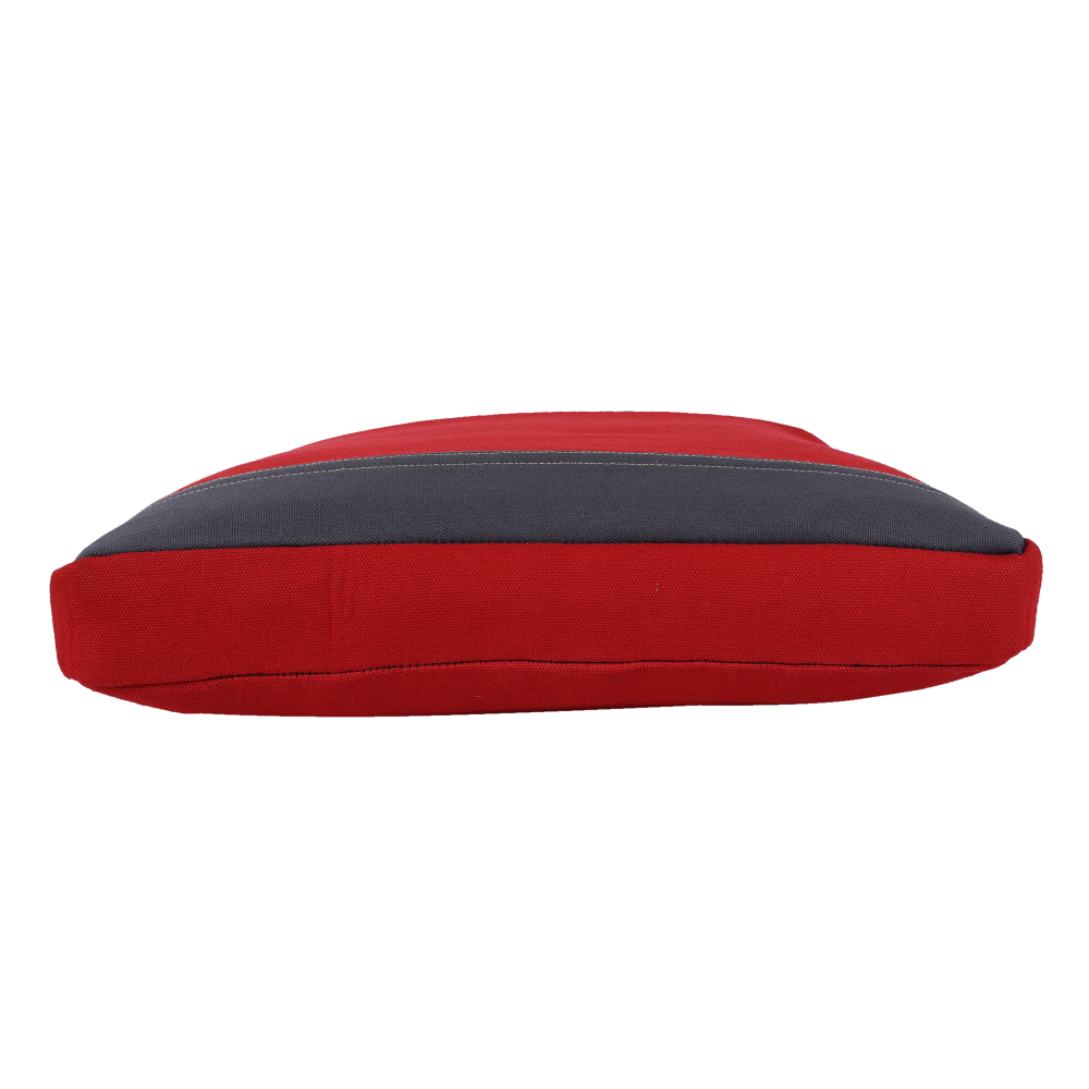 INDHA Red Cotton Canvas Laptop Bag | 14 Inch Laptop Bag | Water Resistant Laptop Bag | Corporate Gifting | Gifting | Men And Women Laptop Bag | Laptop Travel Bag | Travel Utility | Office Bag | Eco-Friendly Bag