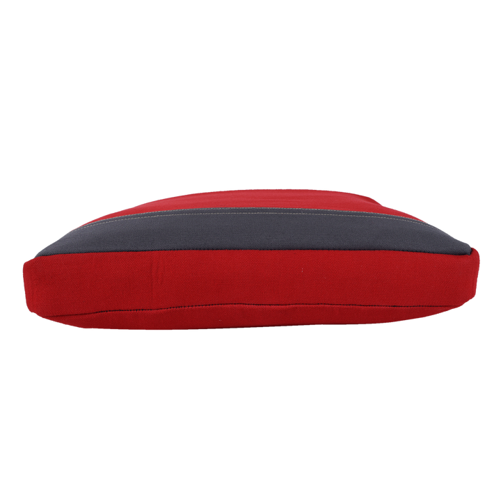 INDHA Red Cotton Canvas Laptop Bag | 14 Inch Laptop Bag | Water Resistant Laptop Bag | Corporate Gifting | Gifting | Men And Women Laptop Bag | Laptop Travel Bag | Travel Utility | Office Bag | Eco-Friendly Bag