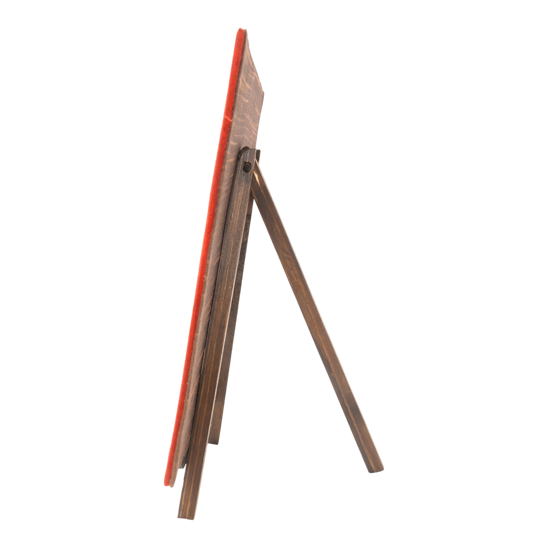 Indha Hand-Embroidered Rajasthani Desert Camel – Silk Textile Art with Mini Wooden Easel| Indian handmade Gift